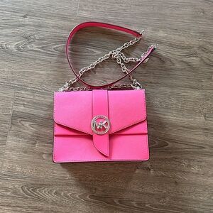 Michael Kors Vibrant Pink Crossbody Bag